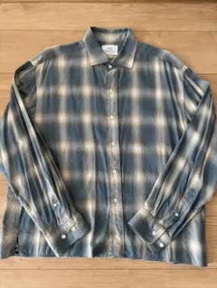 【19SO】Over Size Check Shirt サイズMのサムネイル