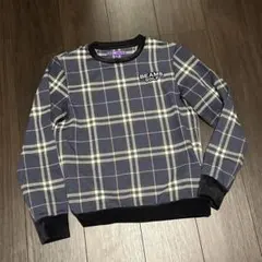 BEAMSGOLFビームスゴルフ タックチェック トップスS/ネイビー