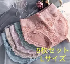 新商品可愛い5枚セッLサイズレディースショーツ下着