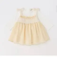 ✨美品✨プティマイン　肩リボンチュールワンピセット