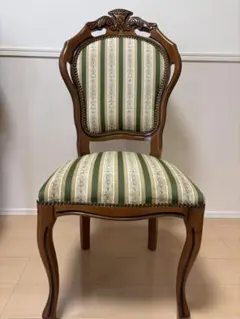 c18 イタリア職人手作り品 TARPAC社 PT 栗材ダイニング5点セット