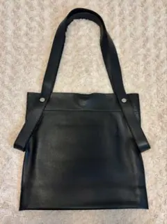 BEAURE ビュレ　カウレザー トートバッグ　ブラック