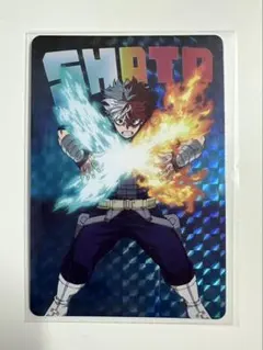 僕のヒーローアカデミア　ヒーローズチップ3 轟焦凍レアカード　ショート