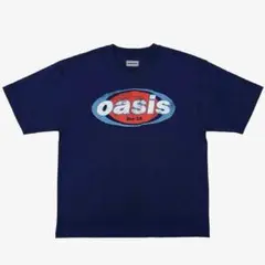 oasis live'25 Tシャツ Logo Navy ロゴTシャツ ネイビー - メルカリ