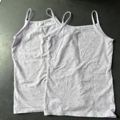 UNIQLO AIRism キャミソール 110サイズ　2枚セット