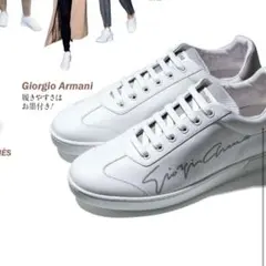 GIORGIO ARMANI ジョルジオアルマーニ スニーカー レディース 【古着】【中古】 2025年最新】Giorgio Armani レディース スニーカーの人気アイテム