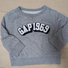 GAP グレー トレーナー 　80