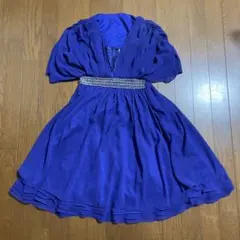 未使用・新品！Dolly Doll ドリードール ひざ丈半袖パーティードレス