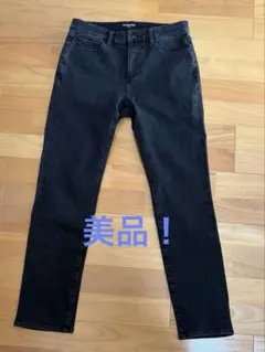 美品！GLOBAL WORK スキニーデニム ブラック S