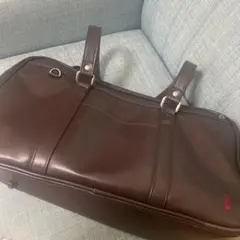 ブラウンレザー スクールバッグ