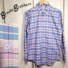 ブルックスブラザーズ BDシャツ長袖 ポロカラー ゴールデンフリース刺繍