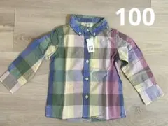 ●baby GAP●キッズ 長袖シャツ サイズ100 3years ギャップ