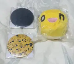 onちゃん ぬいぐるみ 缶ミラー(未使用)