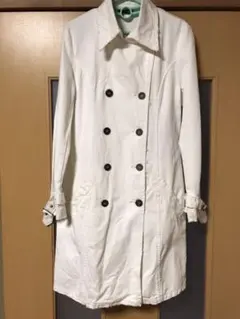 【MOUTH VALLEY】ホワイトデニム トレンチコート