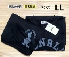 新品　LLサイズ　Disney　ドナルド　半袖　ルームウェア　半ズボン　部屋着