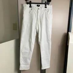 ★BEAMS HEART ホワイトデニム Lサイズ