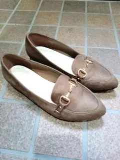 美品 フラットシューズ パンプス 23.5cm