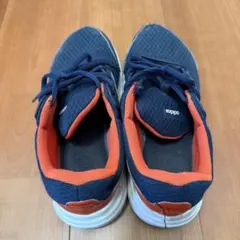 adidas ネイビー/オレンジ スニーカー
