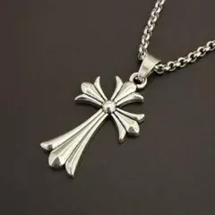 1本　クロス　ロールチェーン　ネックレス　ステンレスチェーン50cm(幅2mm)のサムネイル