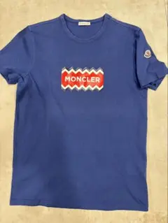 美品〕モンクレール ワッペン S ホワイト Tシャツ 国内正規品 5S432 