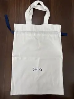 送料込♡新品♡SHIPS ホワイト トートバッグのサムネイル