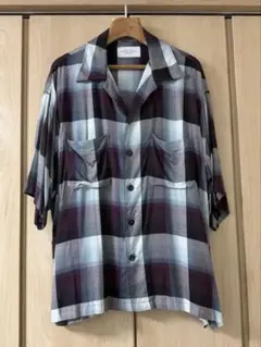 UNUSED × SUGARHILL Ombre check s/s shirtのサムネイル