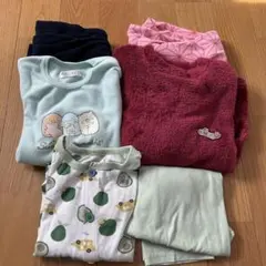 120 パジャマ上下セット　3組