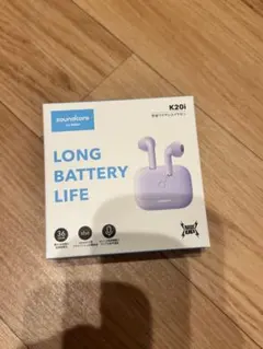 soundcore K20i パープル ワイヤレスイヤホン