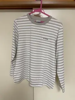 Columbia ストライプ 長袖Tシャツ　オムニウィック