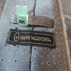 JIANNI VALENTINOネクタイ　日本製　グレー系　大剣先幅9.3㎝のサムネイル
