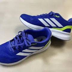 【美品】アディダス スニーカー　24.5　コアファイト5 ブルー
