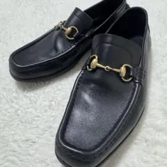 美品！グッチ ホースビット ドライビングシューズ 黒 27センチ ローファー