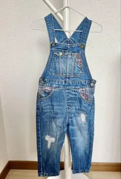 Zara デニムオーバーオール 12/18ヶ月　86センチ