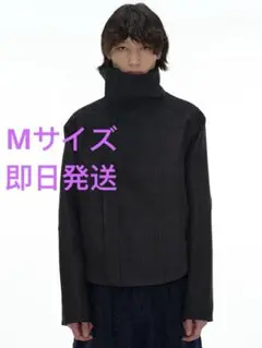 JCAESAR ZIPPER-JACKET WITH H斜めジップジャケット短丈