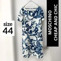 【MOSCHINO CHEAP AND CHIC】花柄 ワンピース I44のサムネイル