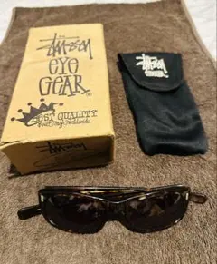 90s Stussy Eyegear サングラス ゴールドフレーム - メルカリ