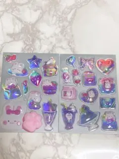 肉球シール ぷくぷくシール