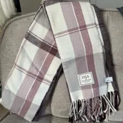 JILL STUART チェック柄マフラー