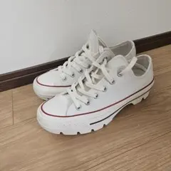 美品★コンバース100周年厚底チャンクソール25サイズ