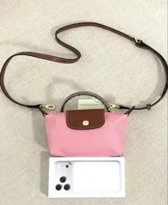 新品 ロンシャン ル プリアージュ エクストラ XS シャンパンゴールド 