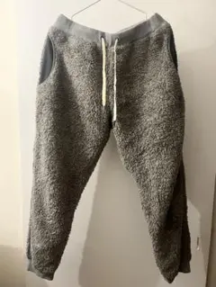 KRIFF MAYER シャギー ボアパンツ ジョガーパンツ　Lサイズ