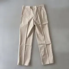 メンズスラックス　ズボン　ベージュ　新品未使用　作業着　新晃縫製