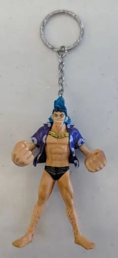 ONE PIECE　ワンピース　ハイグレードカラーリングキーホルダー　フランキー