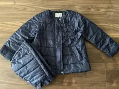 グリーンレーベルリラクシング　 ネイビー　中綿アウター