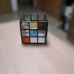 ステンドグラス小物入れ(スクエア)