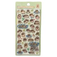 最短当日発送！　【新品未開封】ボンボンドロップシール　カピバラ
