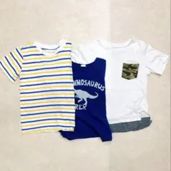 130センチ　Tシャツ3枚セット　半袖
