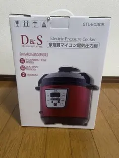 D&S 家庭用マイコン電気圧力鍋 STL-EC30 - メルカリ