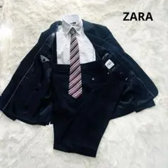 ☆ZARA☆ザラ　　セットアップ スーツ　2点セット　ネイビー　11号