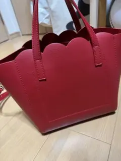 OLIVE des OLIVE ハンドバッグ レッド